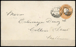 1890, Victoria, PU 11, Brief - Non Classés