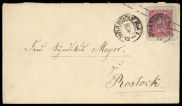 Altdeutschland Norddeutscher Postbezirk, U 28 A, Briefst., Brief - Enteros Postales