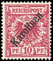 1899, Deutsche Kolonien Karolinen, 3 I, * - Caroline Islands