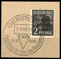 1948, SBZ Allgemeine Ausgabe, 182 B, Briefst. - Soviet Zone