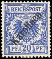 1899, Deutsche Kolonien Karolinen, 4 I, * - Islas Carolinas