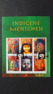 UNO-Wien 758/63 Block 32 Oo/ESST, Indigene Menschen, Gemälde Von Stephen Bennett (*1961), Amerikanischer Porträtmaler - Used Stamps