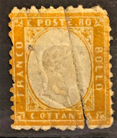 ITALY / ITALIA 1862 - MLH - Sc# 21 - 80c - See Scan For Damages! - Ongebruikt
