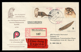 1987, DDR, U 7, Brief - Sonstige & Ohne Zuordnung