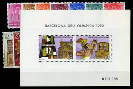 1974, Andorra Spanische Post, 90-91 U.a., ** - Andere & Zonder Classificatie