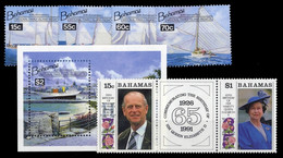 1991, Bahamas, 757-58 U.a., ** - Bahamas (1973-...)