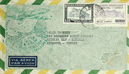 1949 Brasil / Brazil Panair Commemorative Flight - Poste Aérienne