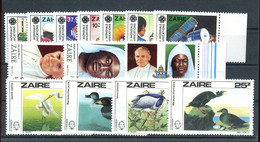 1984, Kongo Kinshasa, 846-52 U.a., ** - Andere & Zonder Classificatie