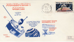 N°692 N -lettre (cover) -Pioneer Venus 1 - América Del Norte