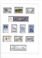 1995 MNH France Année Complète Suivant SAFE Postfris** ( 6 Scans) - 1990-1999