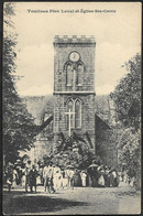 CPA Ile Maurice Tombeau Père Laval Et Eglise Ste-Croix - Maurice