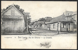 CPA Ile Maurice Port Louis Rue De L'Arsenal La Citadelle - Mauricio