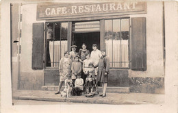 CAFE-RESTAURANT-CARTE-PHOTO-A SITUER - Caffé