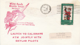 N°705 N -lettre (cover) White Sands Missile Range - North  America