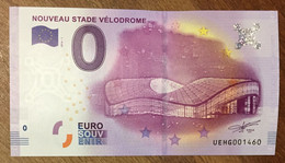 2016 BILLET 0 EURO SOUVENIR DPT 13 NOUVEAU STADE VÉLODROME ZERO 0 EURO SCHEIN BANKNOTE PAPER MONEY BANK - Essais Privés / Non-officiels