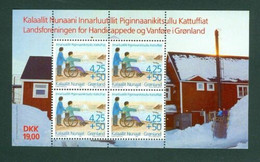 Greenland, 1996, Society For Disabled People, MNH, Michel Block 11 - Sonstige & Ohne Zuordnung