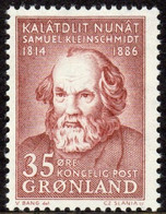 Greenland, 1964, Kleinschmidt, Linguistic Scientist, MNH, Michel 64 - Sonstige & Ohne Zuordnung