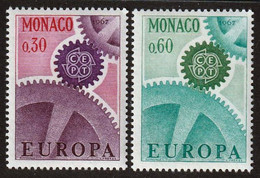 MONACO - Europa - Y&T N° 729-730 - 1967 - Neufs