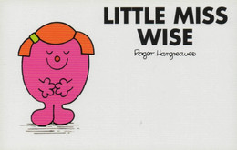 Postcard - Little Miss - Little Miss Wise 1990 - New - Livres & Catalogues