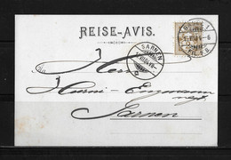 HEIMAT BASEL → 1904 Reise - Avis Albert Stern (Cravatten, Hosenträger & Corsets) Basel Nach Sarnen - Covers & Documents