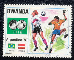 République Rwandaise - Rwanda - P3/29 - (°)used - 1978 - Wereldkampioenschappen - Gebraucht