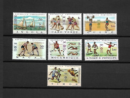 Portugal (África) 1972 - Jogos Olímpicos - Serie Completa - Afrique Portugaise