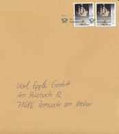 BRD / Bund BZ 97 TGST FRW 2020 2x Mi. 3228 Fregatte Aus Elfenbein Von Jacob Zeller VINTIN Löwe Sennfeld - Brieven En Documenten