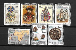 Portugal (África) 1969 - Centenário Nascimento Vasco Da Gama - Serie Completa - Africa Portoghese