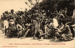 CPA AK SENEGAL 1476.Dakar-Fortier- Gote D'Ivoire Groupe D'Indigéne (70793) - Côte-d'Ivoire