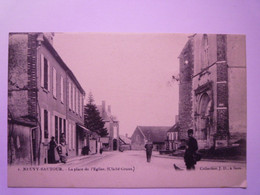 2020  -  7775  NEUVY-SAUTOUR  (Yonne)  :  La Place De L'Eglise   XXX - Neuvy Sautour