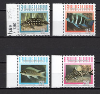 BURUNDI  N° 1039A à 1039D   NEUFS SANS  CHARNIERE COTE 8.50€    POISSON  ANIMAUX - Unused Stamps