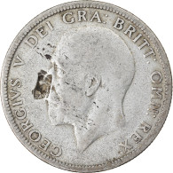 Monnaie, Grande-Bretagne, George V, Florin, Two Shillings, 1928, TB, Argent - J. 1 Florin / 2 Schillings