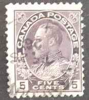 CANADA YT 113 OBLITÉRÉ "GEORGE V" ANNÉES 1918/1925 - Gebraucht