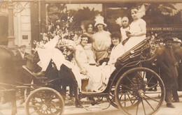 FÊTE CARNAVAL- ATTELAGE-CARTE-PHOTO- A SITUER - Carnevale