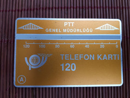 Landis & Gyr Phonecard Turkey 911C  Recto Verso  Used Rare - Turquie