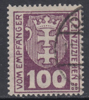 Germany - Danzig  Parcels Mi 15 High Cat Value - Segnatasse