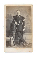 MILITAIRE SOLDAT 12 E REGIMENT - CDV PHOTO MARIE TARBES - Guerra, Militares