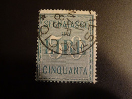 ITALIE  TESTACCIO  1884 TAXE  50 Lire - Strafport