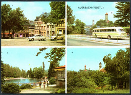 E2256 - Auerbach Ikarus Omnibus Freibad - VEB Bild Und Heimat Reichenbach - Auerbach (Vogtland)
