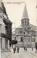 CPA - Poissy - La Flèche D'ardoise Et L'Abside De Notre Dame - Poissy