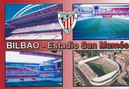 Cpm 10x15 (Tirage Limité 100 Ex.) Foot. Stade . ESPAGNE . Bilbao Stade San Mamès - Football