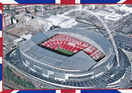 Cpm 10x15 (Tirage Limité 100 Ex.) Foot. Stade . GRANDE BRETAGNE . LONDRES . Wembley Stadium  (3) - Fussball