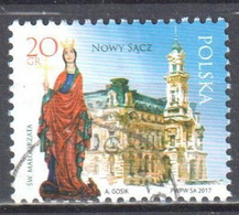 Poland 2017 Cities - Nowy Sącz  - Mi.4956 - Used - Used Stamps