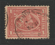 Egypt - 1872 - ( Definitives - Third Issue - 1pt ) - Used - As Scan - 1866-1914 Khedivaat Egypte