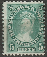 New Brunswick 1860 Sc 8a  MNG Blue Green - Ungebraucht