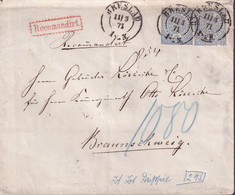 POLAND 1871 Braslau To Braunschweig Cover - Altri & Non Classificati