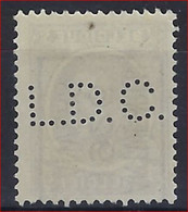 PERFIN / PERFO HOUYOUX Nr. 193 TYPO Voorafgestempeld Nr. 140A ANTWERPEN 1926 ANVERS Geperforeerd ; ZELDZAAM ! - Typografisch 1922-31 (Houyoux)