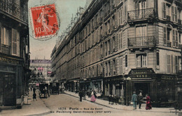 Paris 8e - Rue De Berri (du Berry) Au Faubourg Saint-Honoré, Vins Guibal - Carte F.F. Colorisée N° 1678 - District 08