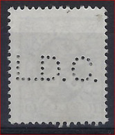Nr. 280 Voorafgestempeld Nr. 248A BELGIQUE 1931 BELGIE Met Firmaperforatie (perfin) " L.D.C."  ; ZELDZAAM ! - Typografisch 1929-37 (Heraldieke Leeuw)