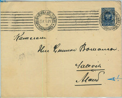 95487  - FINLAND - Postal History - POSTAL STATIONERY COVER To SPAIN 1910 - Brieven En Documenten